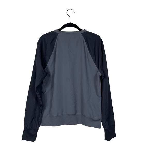 Under Armour Black Gray Full Zip Lightweight Raglan Sleeve Jacket Size M - Picture 4 of 5